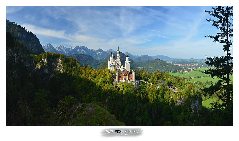 Neuschwanstein - panorama