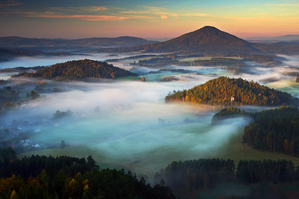 Krajina s ostrůvky